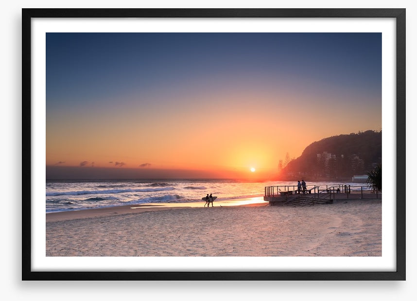 Sunset at Burleigh Heads
