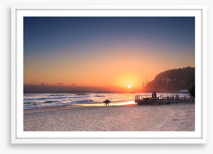 Sunset at Burleigh Heads