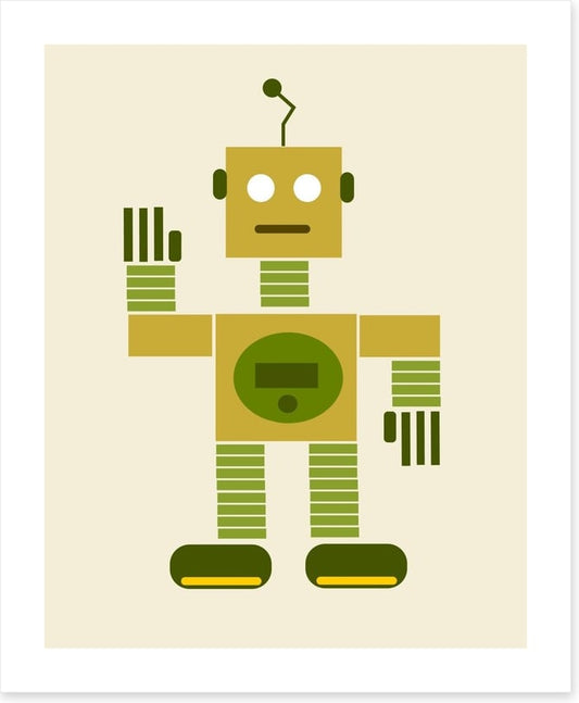 The green android