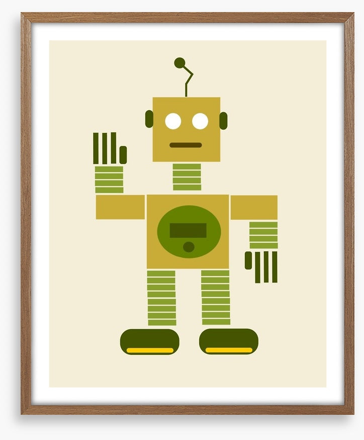 The green android