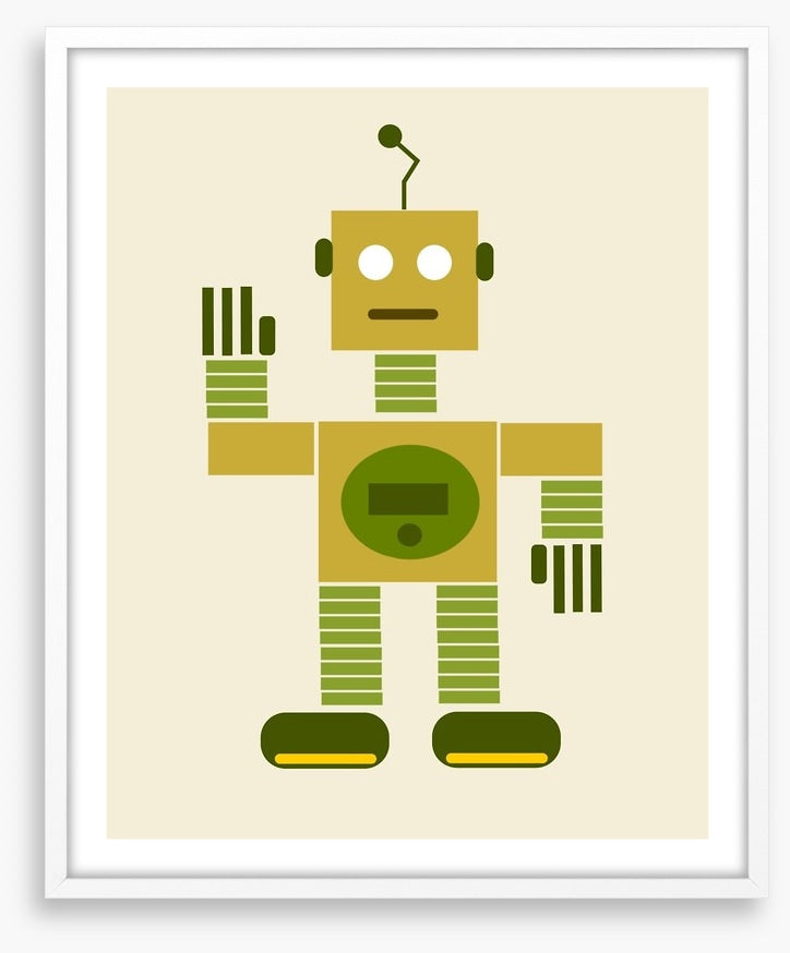 The green android