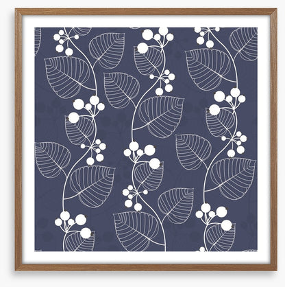 White berry leaves