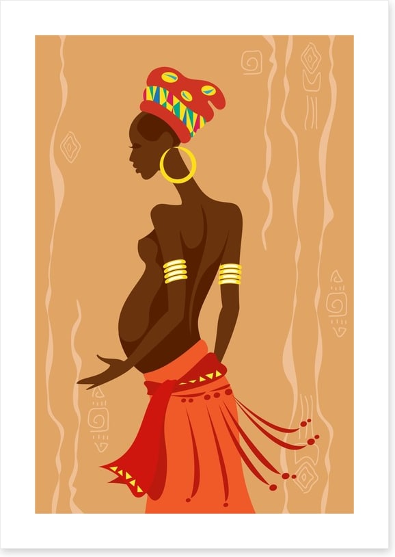 Zulu mother to be