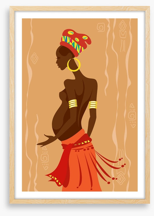 Zulu mother to be