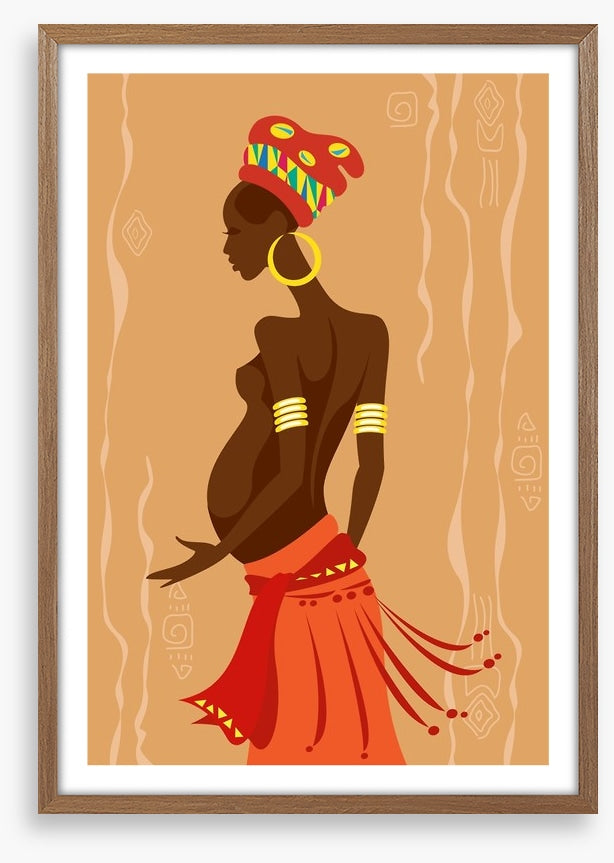 Zulu mother to be