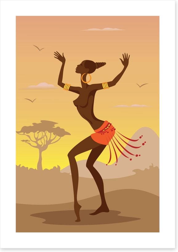Zulu dance