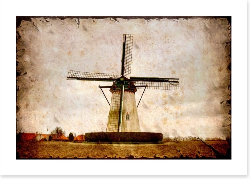 Vintage windmill