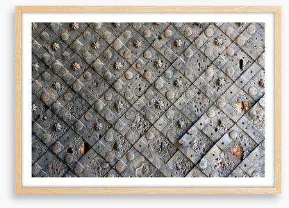 Ancient iron door