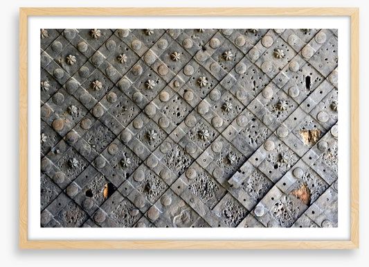 Ancient iron door