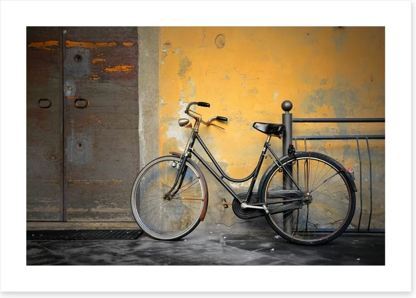 The old Italian bicycle