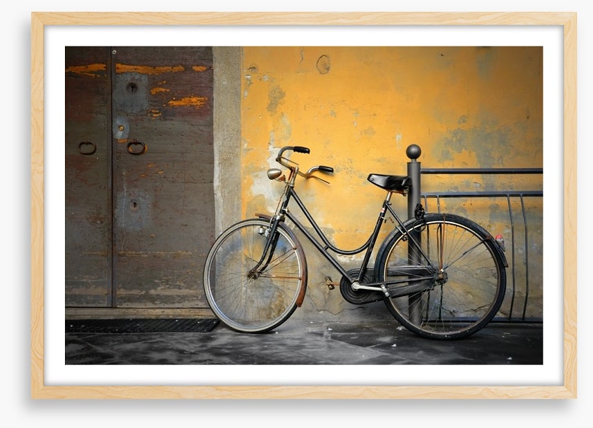 The old Italian bicycle