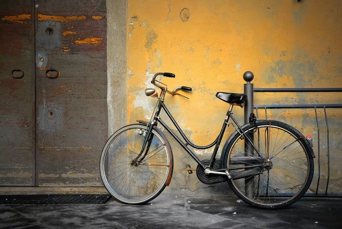 The old Italian bicycle