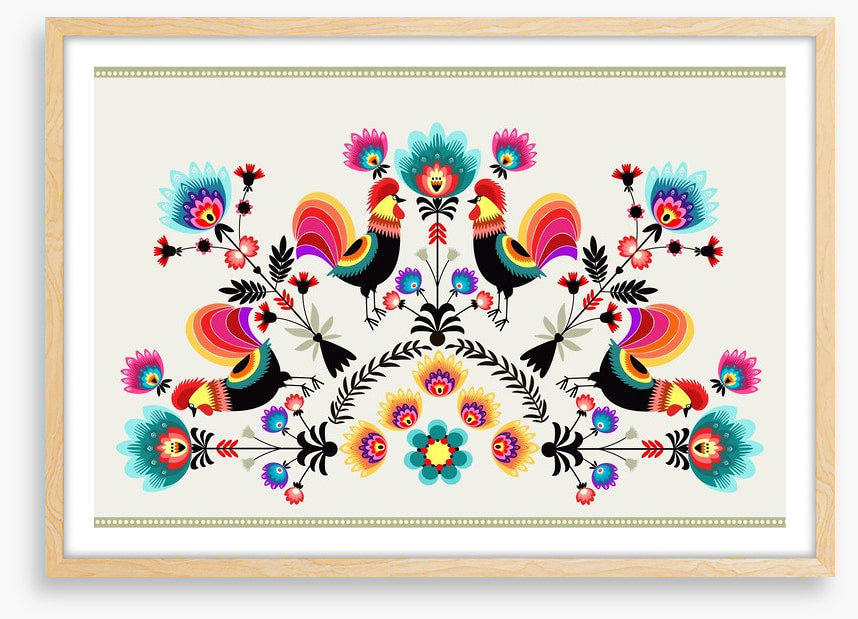 Triumph of the rooster