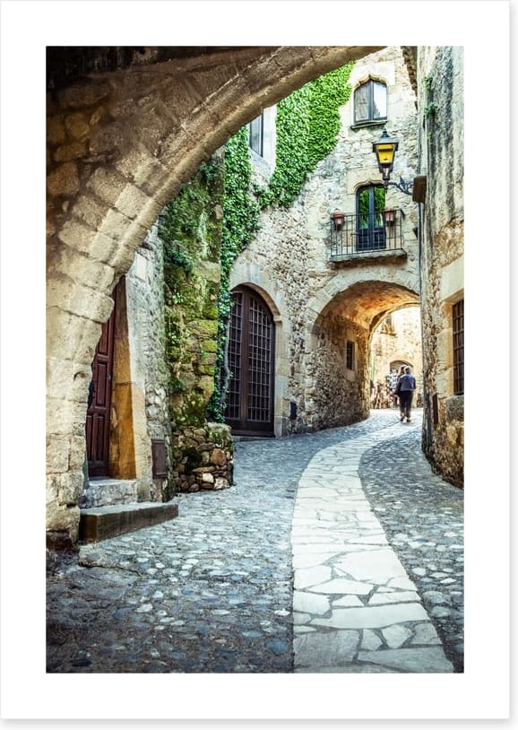 Catalonian village archway