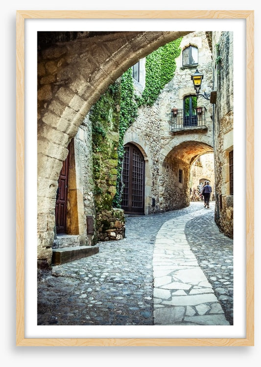 Catalonian village archway