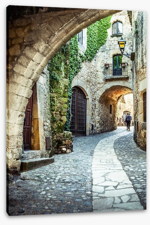 Catalonian village archway