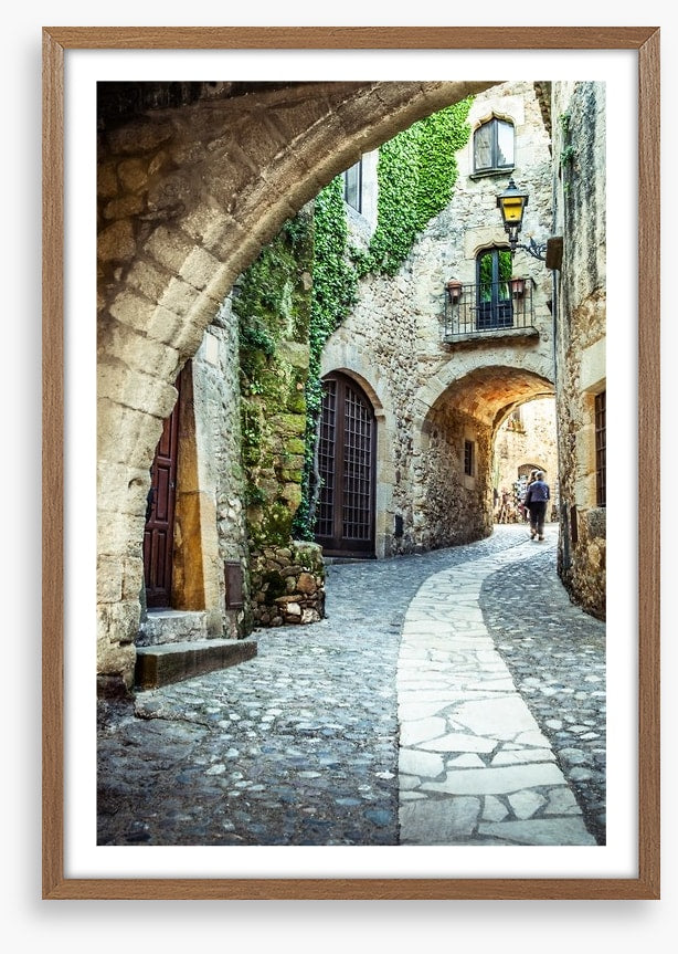 Catalonian village archway