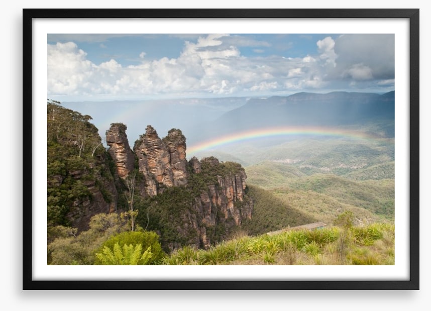 Three Sisters rainbow