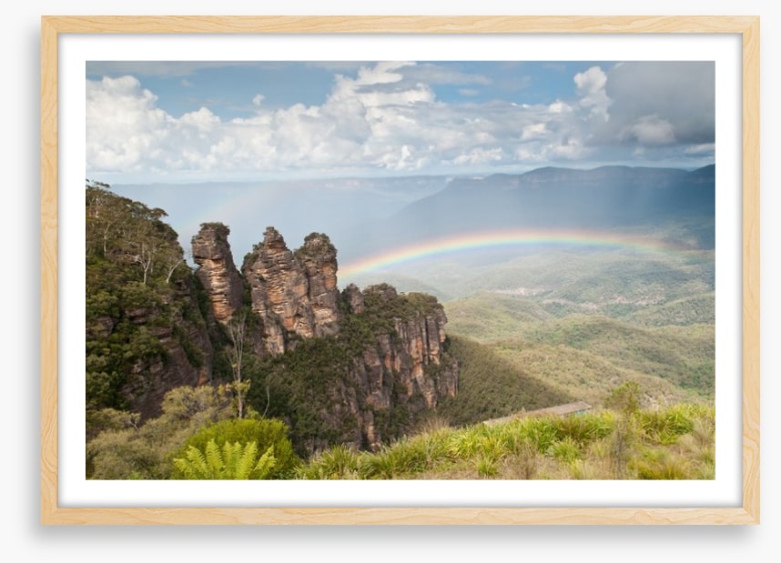 Three Sisters rainbow