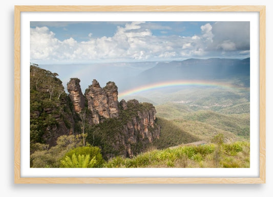 Three Sisters rainbow
