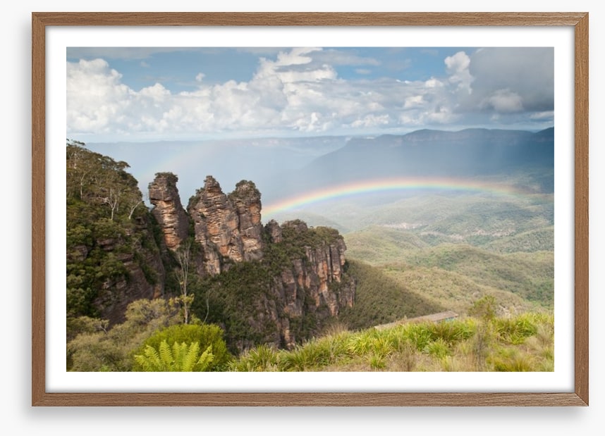 Three Sisters rainbow