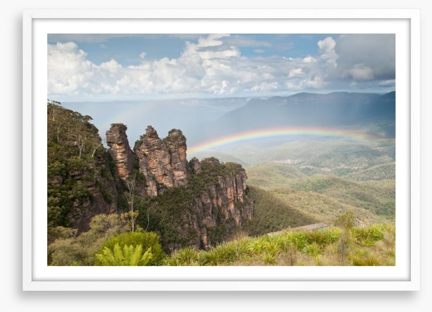 Three Sisters rainbow