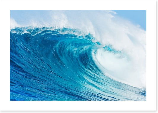 Blue barrel wave