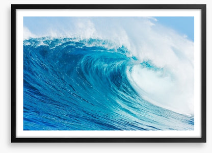 Blue barrel wave