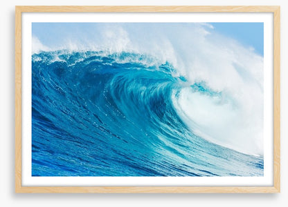 Blue barrel wave