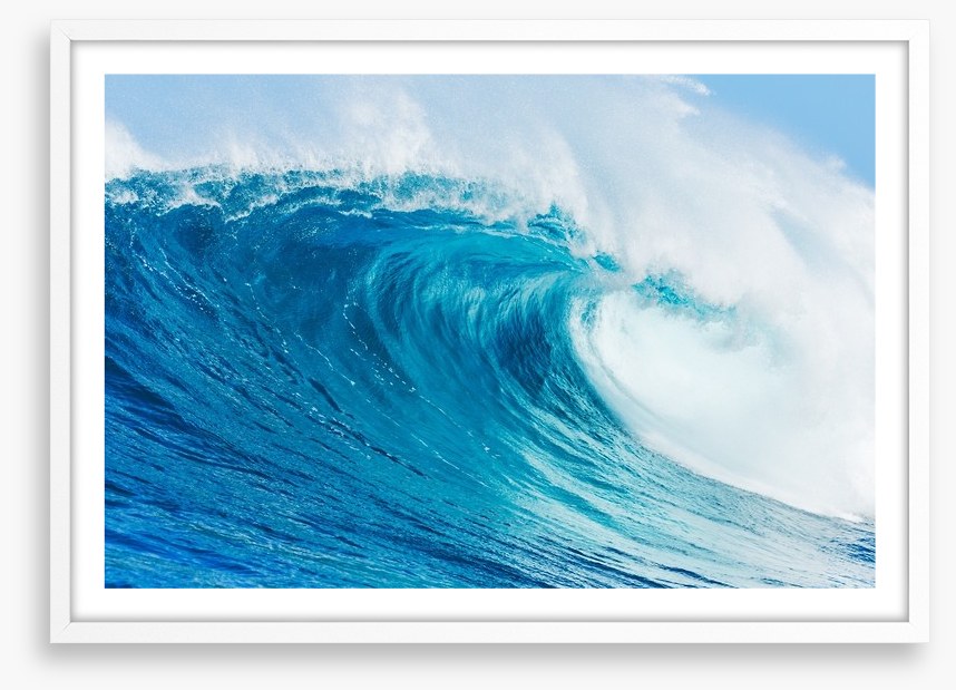 Blue barrel wave