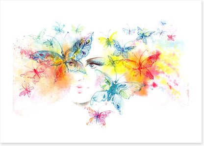 The butterfly girl