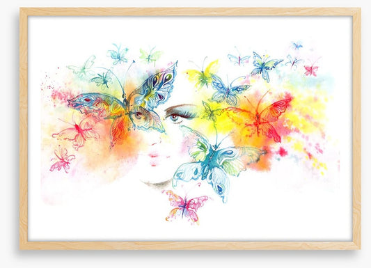 The butterfly girl