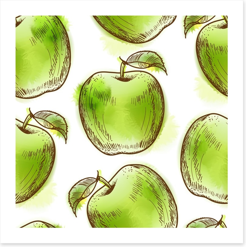 Green apples
