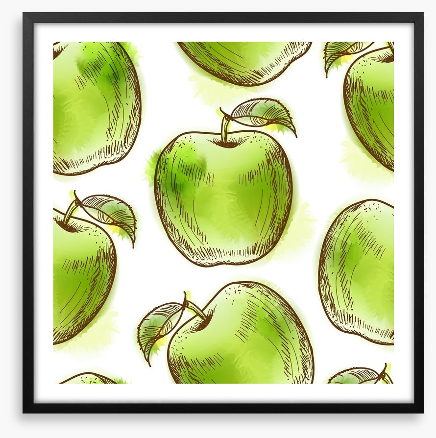 Green apples