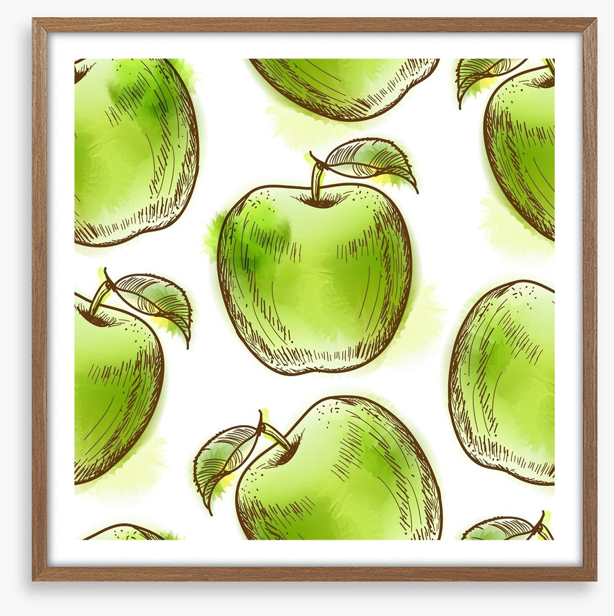 Green apples