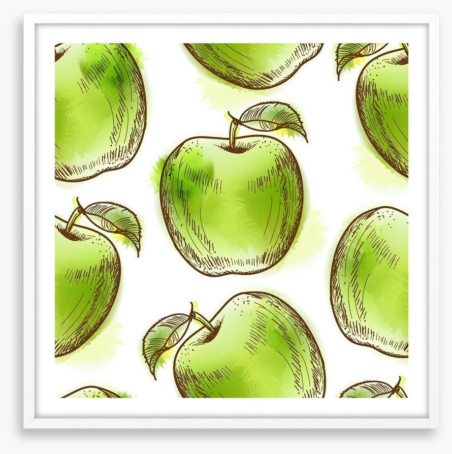 Green apples