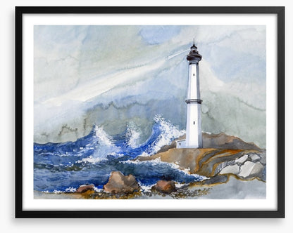 Stormy lighthouse