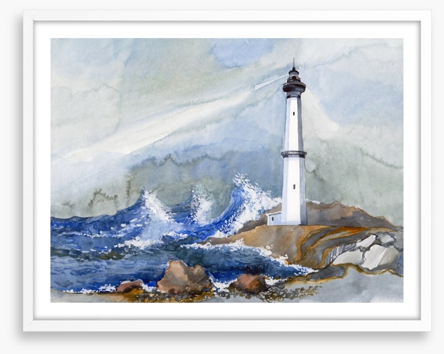 Stormy lighthouse