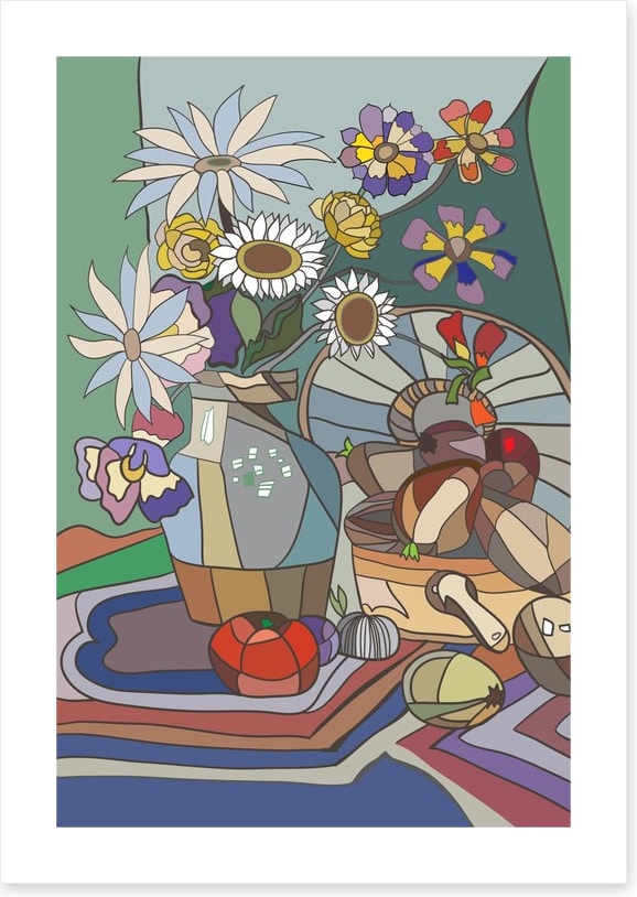 Picnic and petals