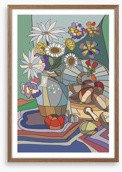 Picnic and petals