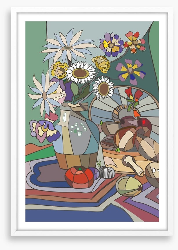 Picnic and petals