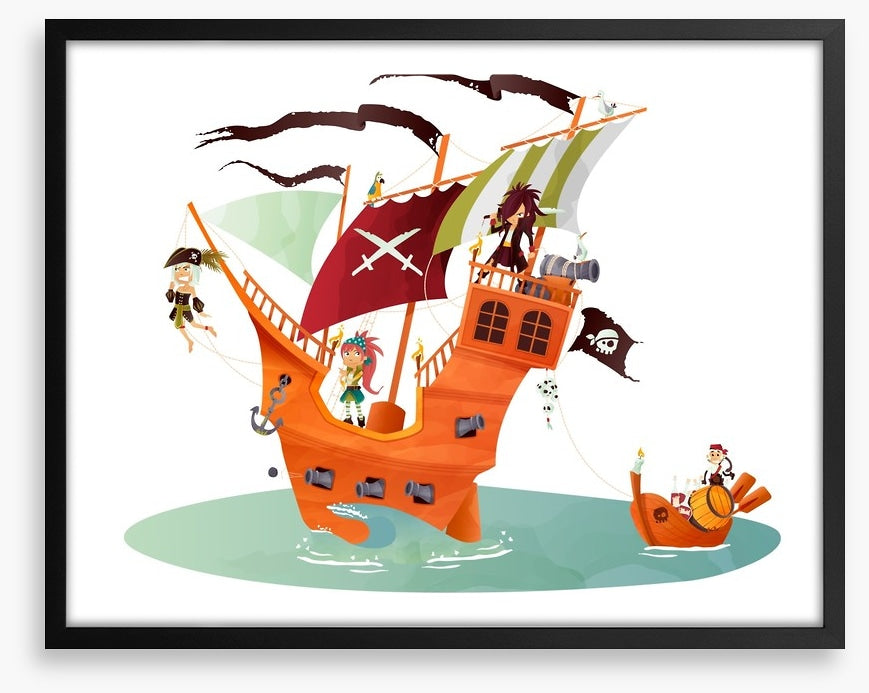 The pirate ship