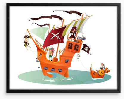 The pirate ship