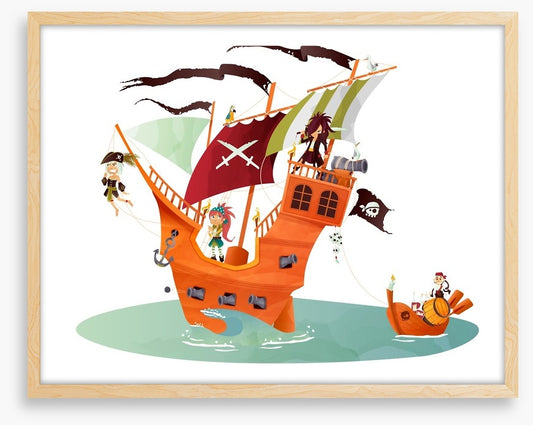 The pirate ship