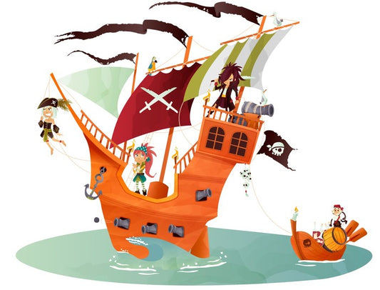 The pirate ship