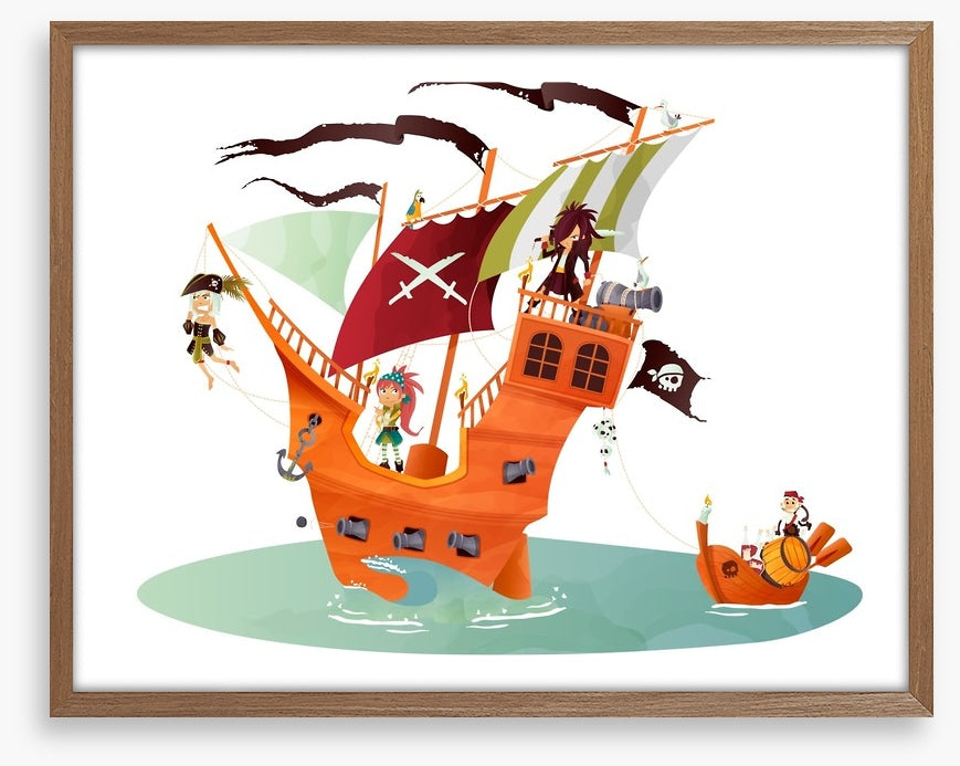 The pirate ship
