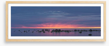 End of the sunset