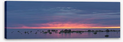 End of the sunset