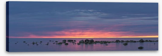 End of the sunset