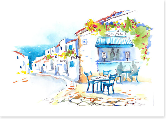 The little Greek cafe